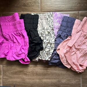Bundle of Free People On the Move shorts - 6 pairs